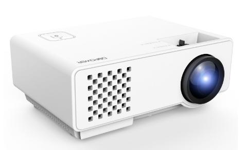 DBPOWER Lumens LED Portable Projector – Only $58.39!