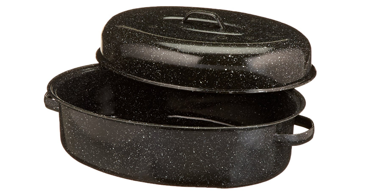 Granite Ware 18-Inch Covered Oval Roaster – Just $11.92!