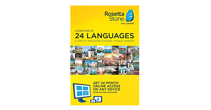 Save on Rosetta Stone 24 Month with Download!