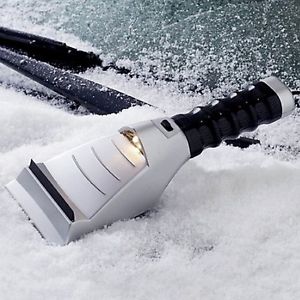 Heated Ice/Snow Scraper with Flashlight Only $9.79 Shipped!