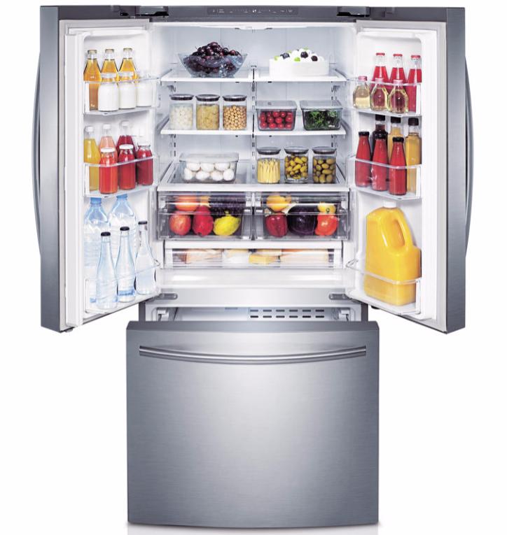 Samsung 21.8 cu. ft. 30” Wide French-Door Refrigerator – Only $999.99!