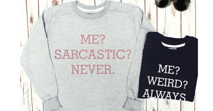 Women’s Sarcastic Sweatshirts from Jane – Just $20.99!