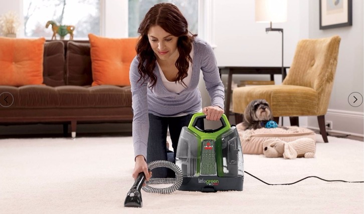 BISSELL® Little Green® ProHeat Portable Upholstery and Carpet Cleaner — $49.99!