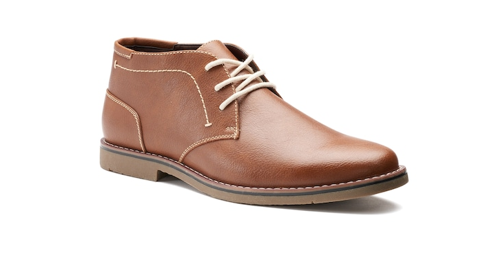 HOT!!! NEW Stackable $10 off $25 – Today Only! Kohl’s 30% Off! Earn Kohl’s Cash! Spend Kohl’s Cash! Stack Codes! FREE Shipping! SONOMA Goods for Life Braydon Men’s Chukka Boots – Just $17.49!