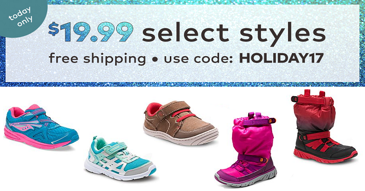 StrideRite Cyber Deals! Shoes/Boots Starting at $19.99 + FREE Shipping!