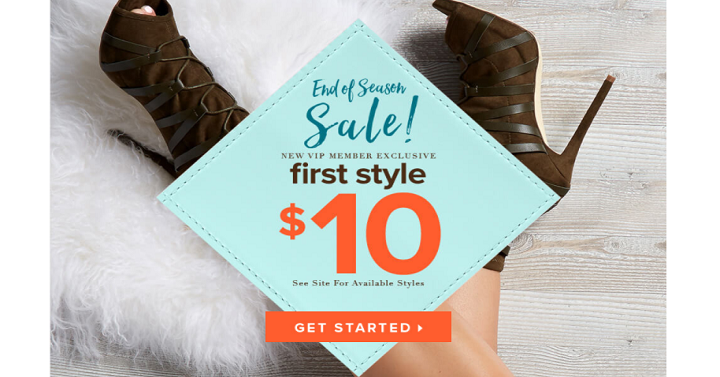 HOT! Snag a Pair of Shoes For Only $10.00!