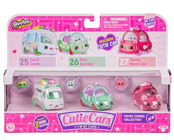 Shopkins Cutie Car Season 1 Candy Combo (3 Pack) – Only $14.61!