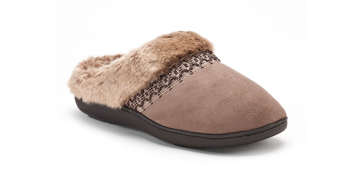 The Kohl’s Black Friday Sale! Warm Isotoner Slippers – Just $8.49!