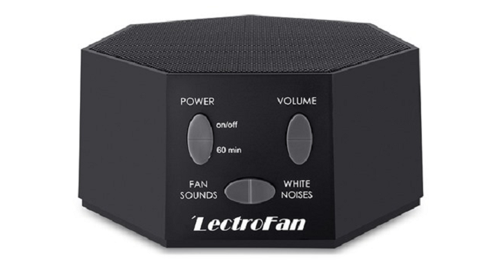 LectroFan ASM1007 High Fidelity White Noise Machine Only $32.99!