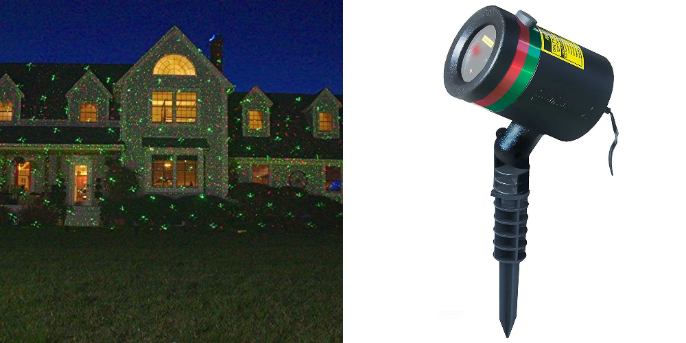 Star Shower As Seen on TV Static Laser Lights Star Projector—$19.98!