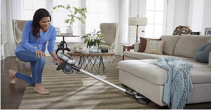 Hoover Cruise Cordless 22V Lithium Ion Lightweight Stick Vacuum Cleaner Only $98.00 Shipped!