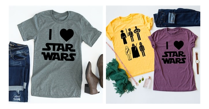 I Love The Force Tees from Jane – Just $13.99!
