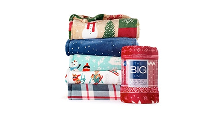 ENDS TONIGHT! The Kohl’s Black Friday Sale! The Big One Supersoft Plush Throw – Possible $5.49 – Scenario Inside!!!