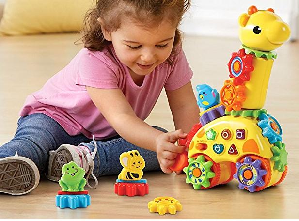 VTech GearZooz Spin & Laugh Gearaffe – Only $10.47!