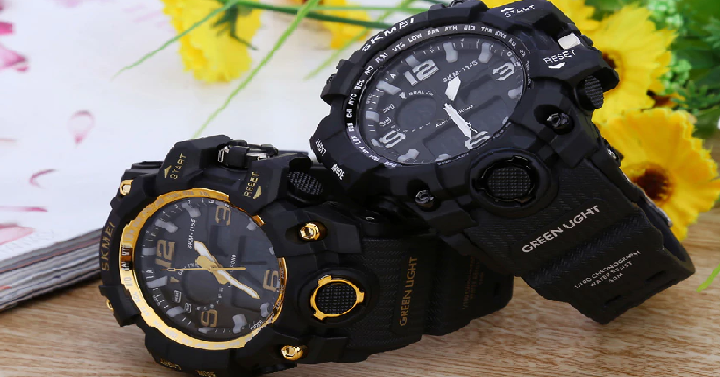 Men’s Double Movement Watch Only $4.99 Shipped!