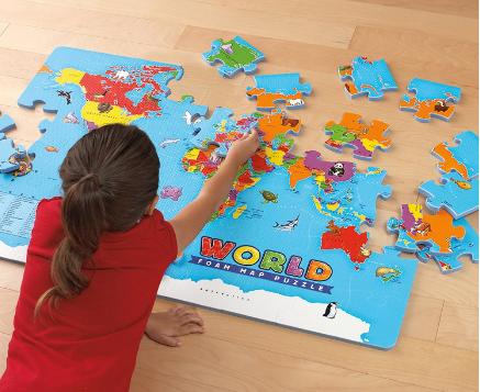 Educational Insights World Foam Map Puzzle – Only $8.09!
