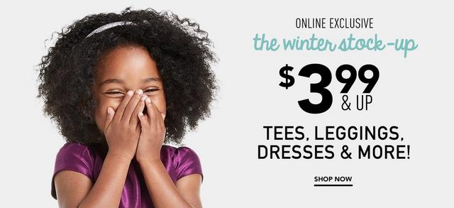 Gymboree: $3.99 and Up Tees, Leggings & Dress! Plus FREE Shipping!