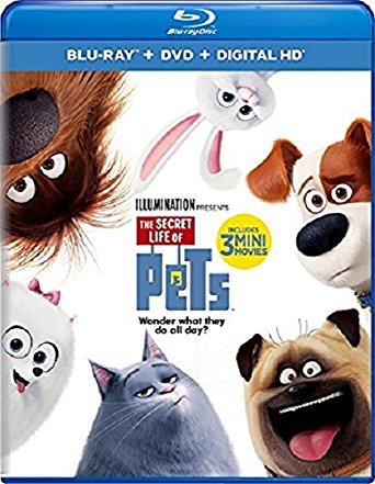 Amazon: The Secret Life of Pets on Blu-ray Combo Only $9.99!