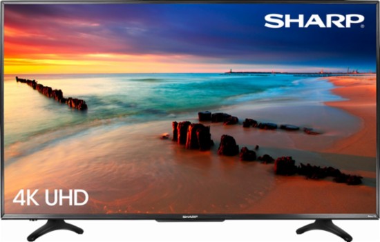 Sharp 50″ LED 2160p Smart 4K Ultra HDTV Roku TV – Just $349.99!