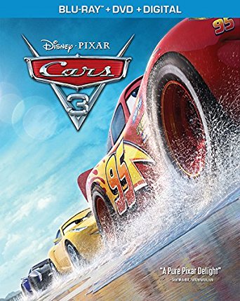 Amazon: Cars 3 (DVD+Digital Copy+Blu-ray) Only $18.69!