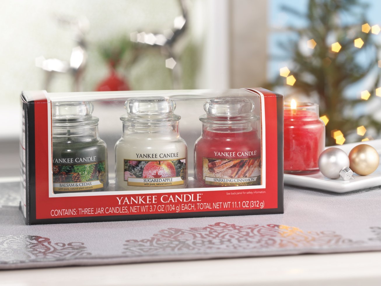 Yankee Candle Holiday Small Jar Trio Gift Set—$12.99! Yankee Candle Holiday Small Jar Trio Gift Set—$12.99!