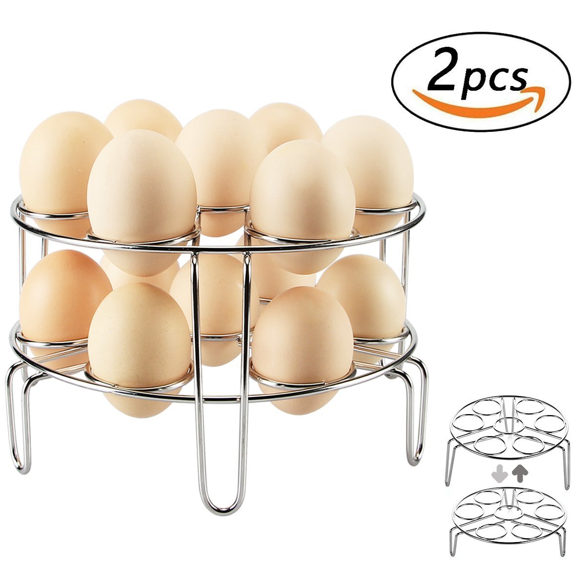 Amazon: Instant Pot Egg Steamer Rack 2 Pack Only $12.59!
