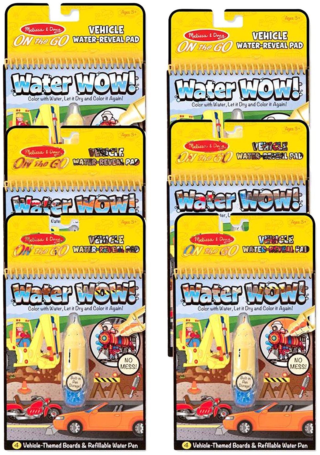 Melissa & Doug On the Go Water Wow! Activity Book (6 Pack) Only $16.13!