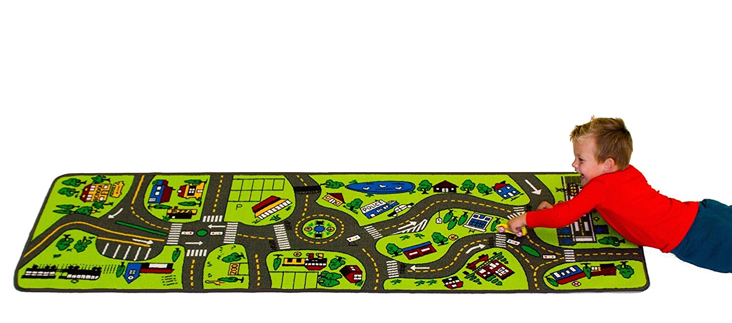 Amazon: Learning Carpets Giant Road Only $15.46!