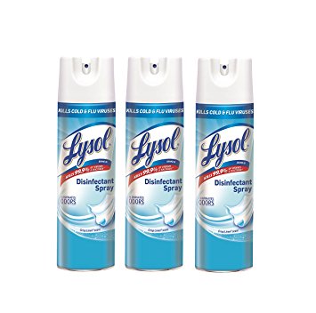 Amazon: Lysol Disinfectant Spray (Crisp Linen) Pack of 3 Only $11.99!