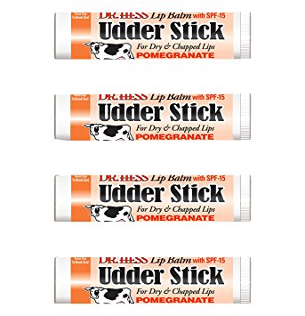 Dr Hess Udder Stick Lip Balm (Pomegranate) 4 Count Only $2.36 Shipped!