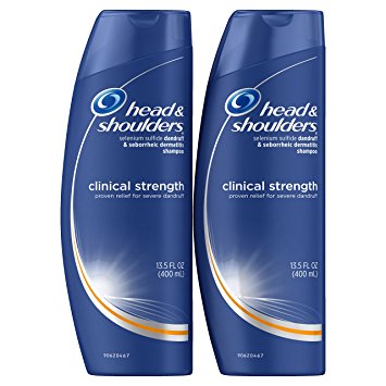 Head and Shoulders Clinical Strength Dandruff and Seborrheic Dermatitis Shampoo 2-pack Only $7.97!