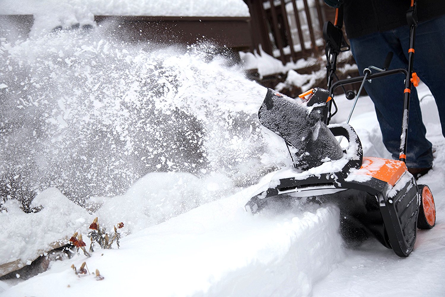 Snow Blaster 13.5Amp Electric Snow Thrower Only $99.00!