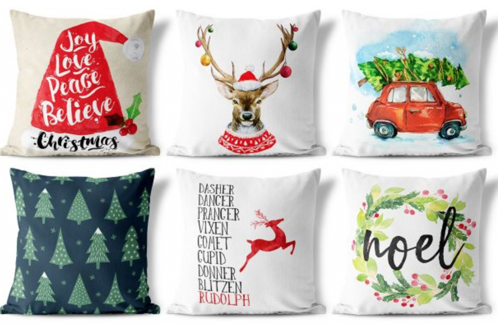 Vintage Christmas Pillow Covers Just $5.99! (Reg. $19.99)