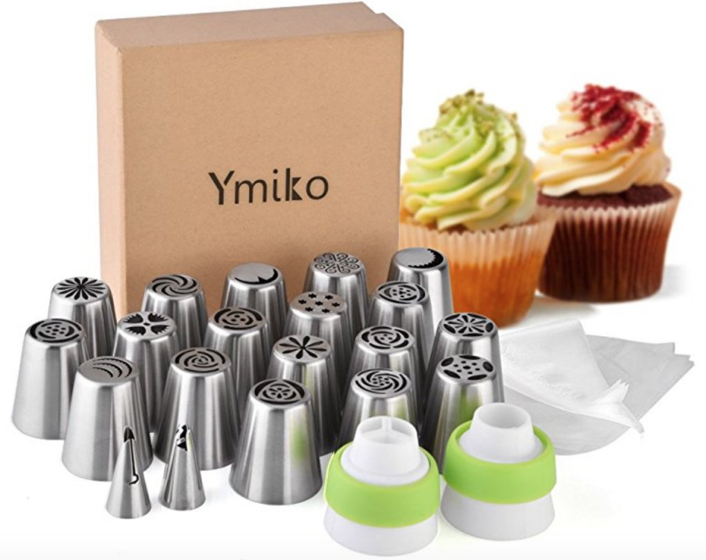 20-Piece Russian Piping Cake Decorating Set Just $6.99! Just In Time For Holiday Baking!