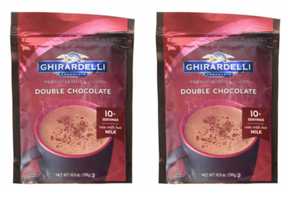 Ghirardelli Hot Chocolate Pouch Double Chocolate Just $3.78 Shipped!