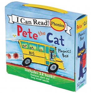 Pete the Cat 12-Book Phonics Box Just $6.00!