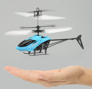 Flashing Light Mini Infrared Induction Flying Helicopter $4.50 Shipped!