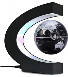 C-Shape Magnetic Levitation Globe $10.32 Shipped!