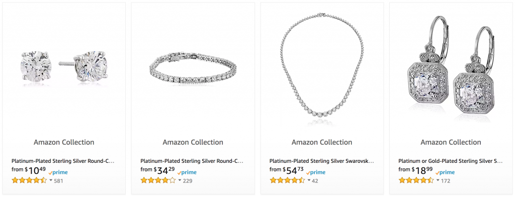 Up to 40% Off Made with Swarovski Jewelry Today Only On Amazon!