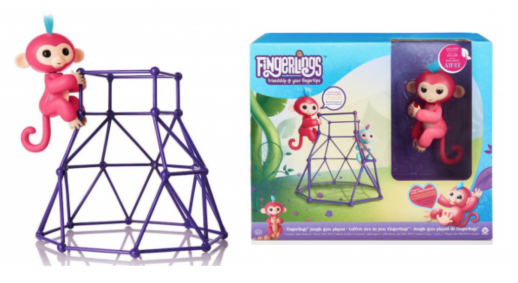 RUN! Monkey Fingerling & Jungle Gym Playset In Stock At Toys R Us $24.99!