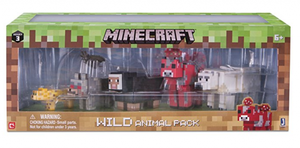 Minecraft Wild Animal Action Figure 6-Pack Just $7.99! (Reg. $19.99)