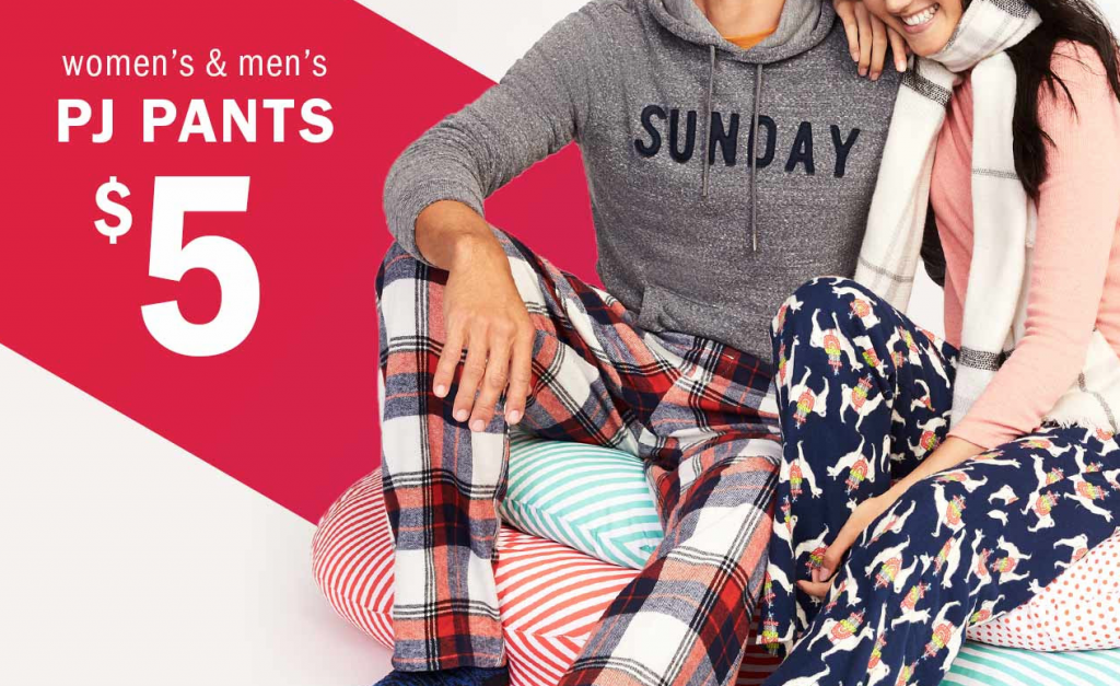 National FREE Ship Day! FREE Shipping Today Only At Old Navy & $5.00 Pajama Pants!