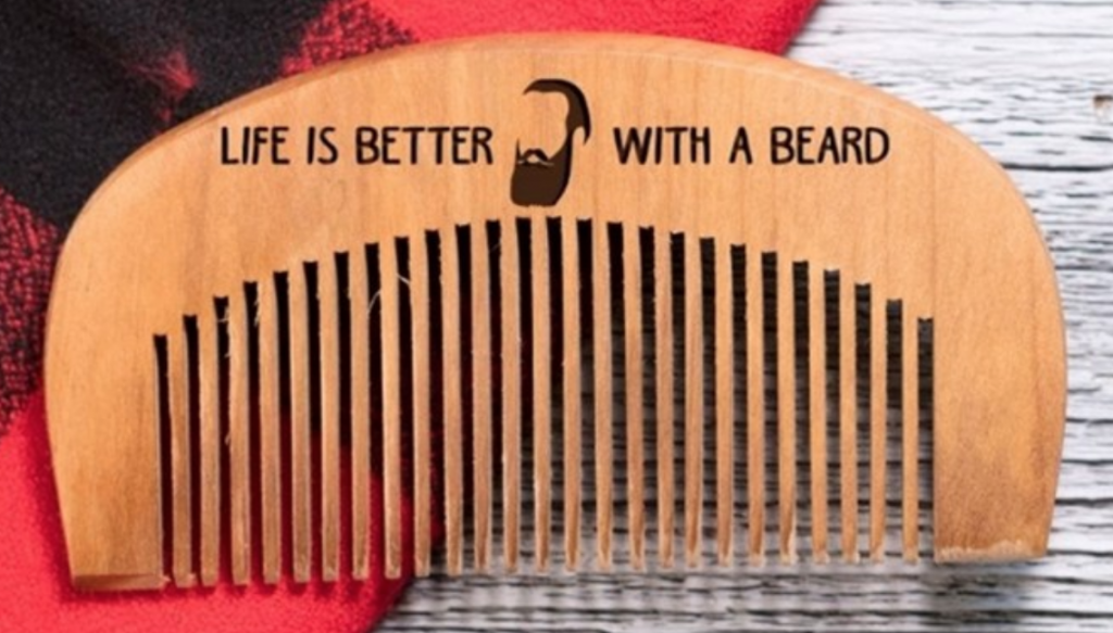 Life is Better with a Beard Comb Just $7.95! (Reg. $29.00) Perfect Stocking Stuffer For Guys!