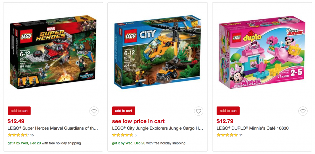 Target: 20% Off LEGO’s! Perfect Last Minute Gift!