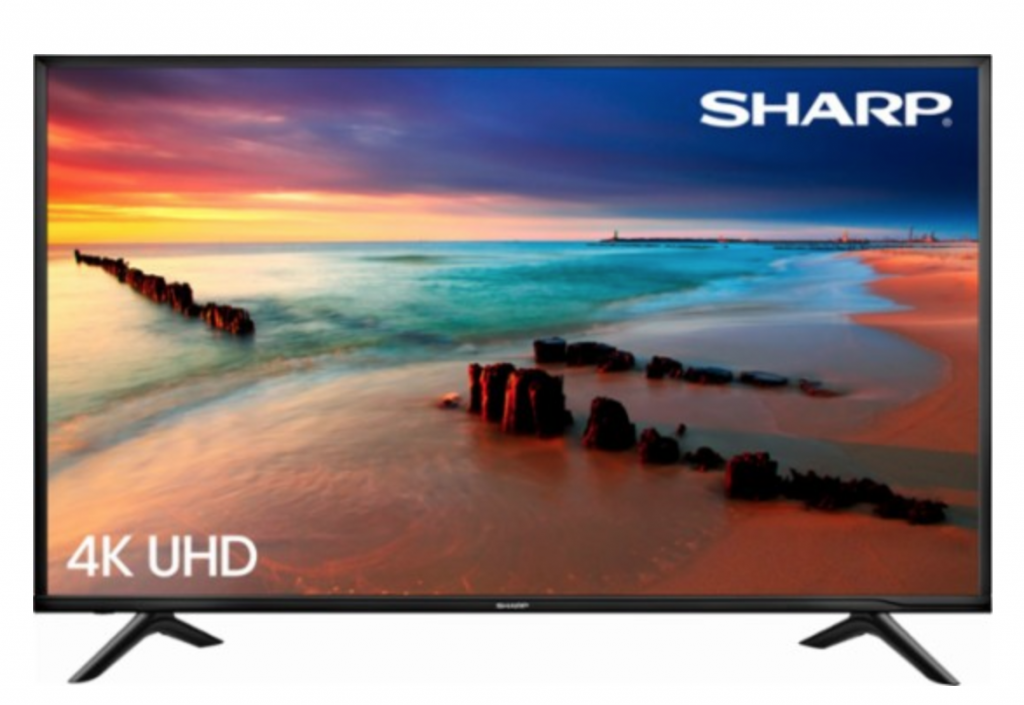 Sharp 60″ Class LED 2160p Smart 4K Ultra HD TV Just $549.99!