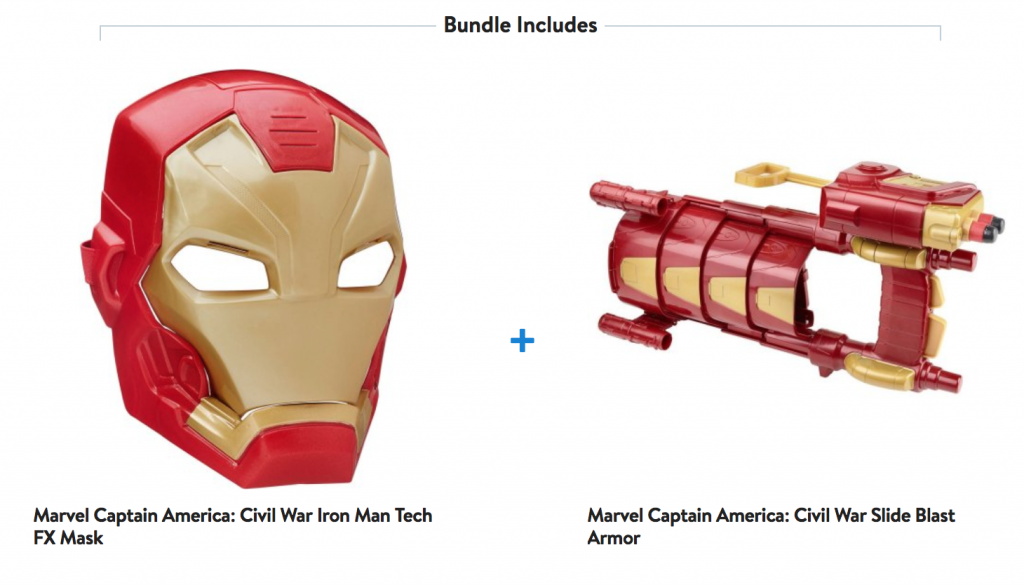Marvel Captain America: Civil War Iron Man Tech FX Mask w/ Side Blast Armour Just $6.25!
