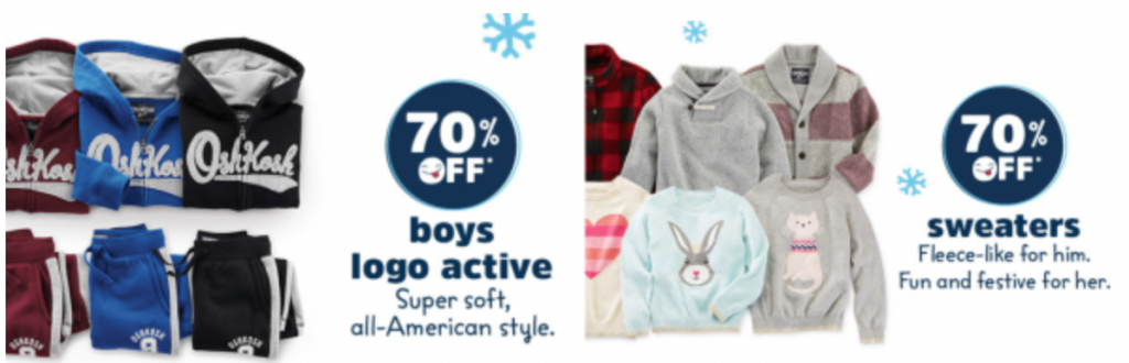 70% Off Boys Active, Sweaters & Cozies For All & Stack With Promo Codes!