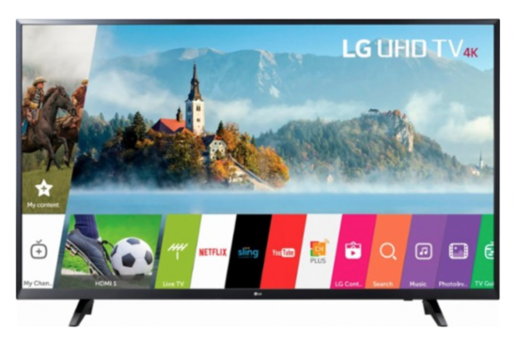 LG 49″ Class LED 2160p  Smart 4K Ultra HD TV Just $349.99 Today Only!