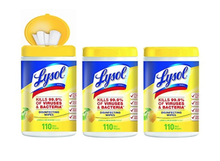 Lysol Disinfecting Wipes 110-Count 3-Pack Just $9.22 Shipped!