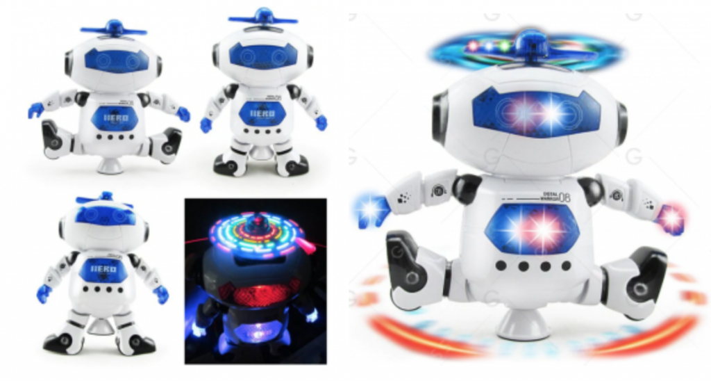 360 Degree Rotation Dancing Robot Just $5.49 Shipped!